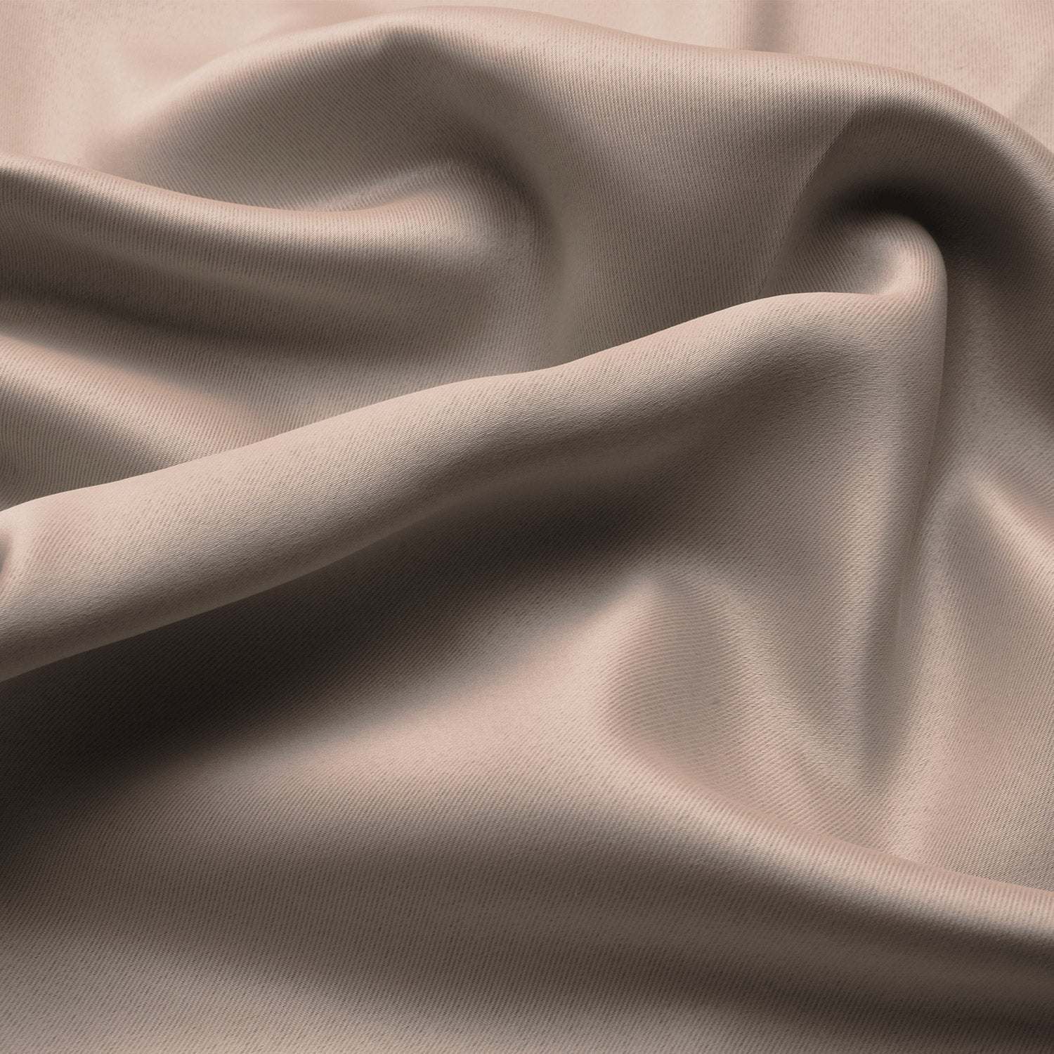 Beautissu Ösenschal Amelie Blackout Vorhänge, 100% Polyester, lichtundurchlässig, elegante Falten.