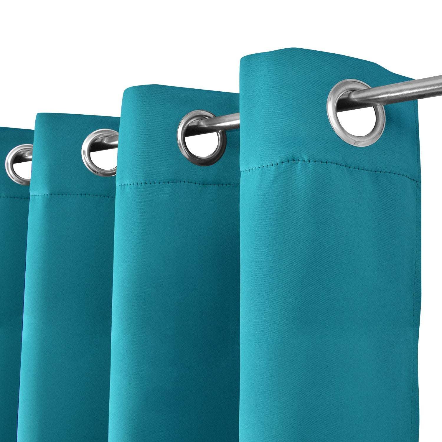 Beautissu Ösenschal Amelie, blackout curtains with grommet hanging, UV-resistant, 100% polyester, 140x245cm.