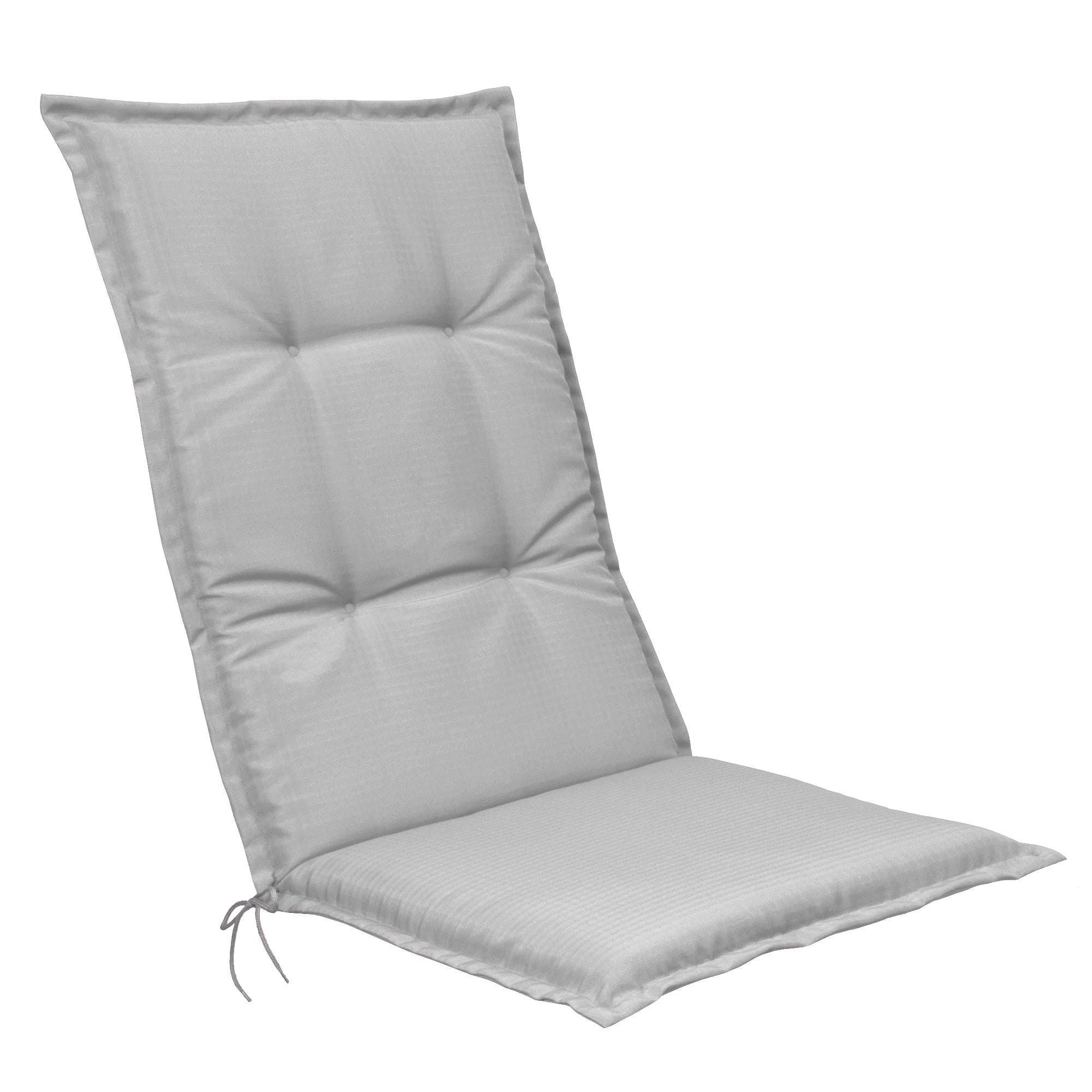 Beautissu Base HL garden chair cushion, 120x50x6 cm, high-quality, stylish, various colors.