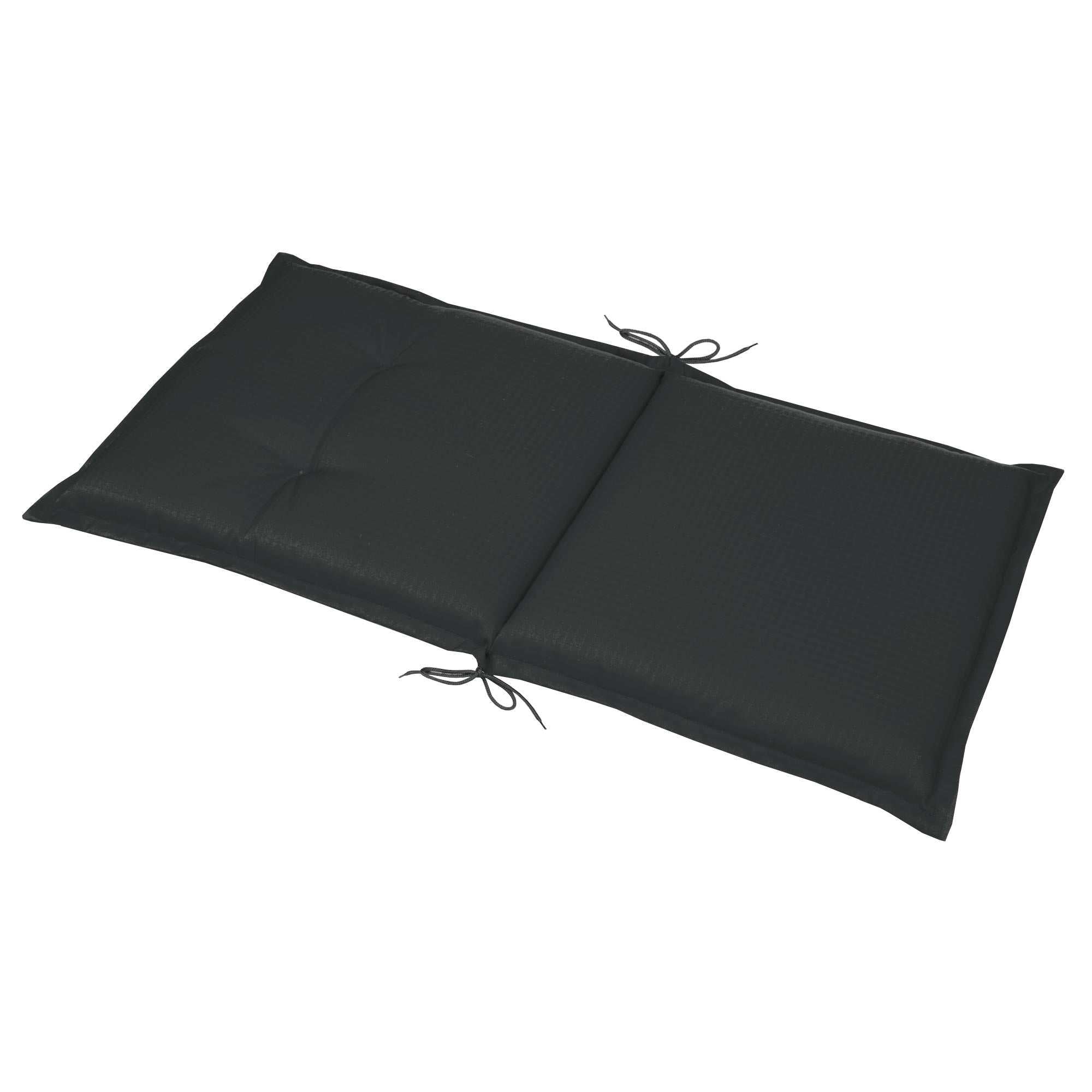 Beautissu Base NL garden chair cushion 100x50x6 cm, durable and stylish with secure fastening straps.