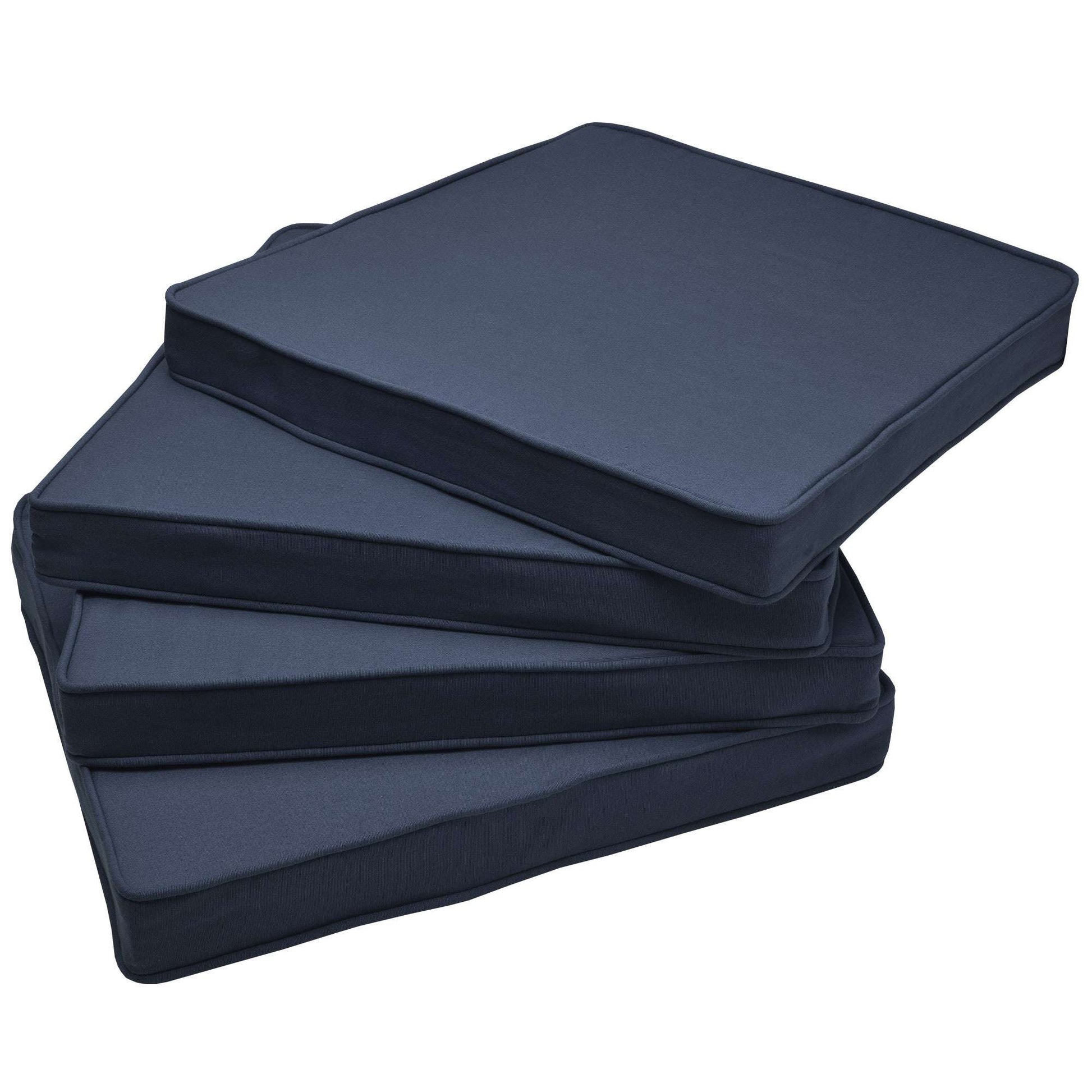 Beautissu Set van 8 Stoelkussens met Linten Loft SK – Zitkussen 45x40x5 cm - Zitkussens voor Stoelen Non-Slip met Afneembare Kussenhoes - Kussen Groen Beautissu Set van 8 Stoelkussens met Linten Loft SK – Zitkussen 45x40x5 cm - Zitkussens voor Stoelen Non-Slip met Afneembare Kussenhoes - Kussen Groen