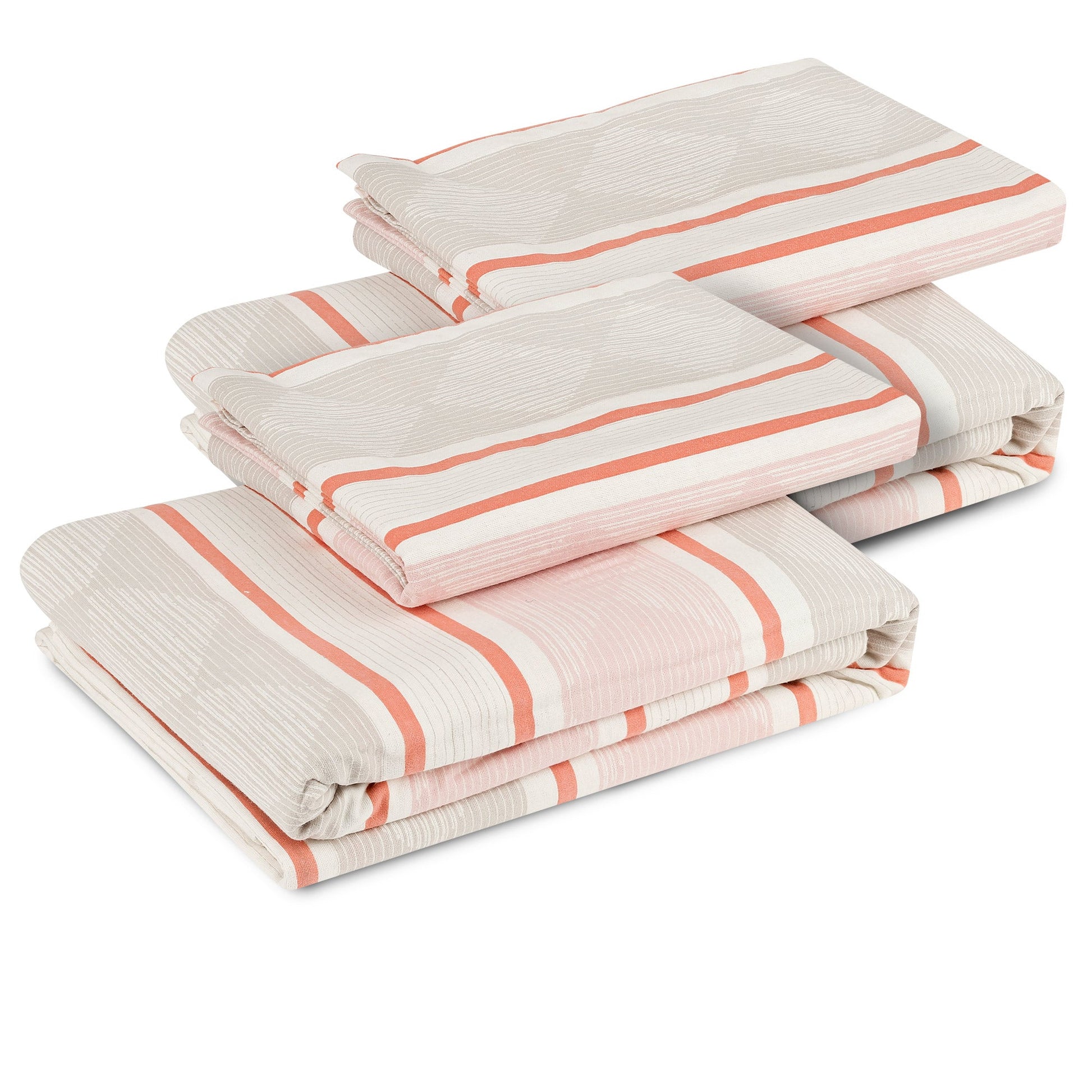 2er Set Biber Bettwäsche 135x200cm/155x220cm with Kissenbezug 80x80cm, soft flannel bed linen made from 100% cotton, breathable and moisture-wicking.