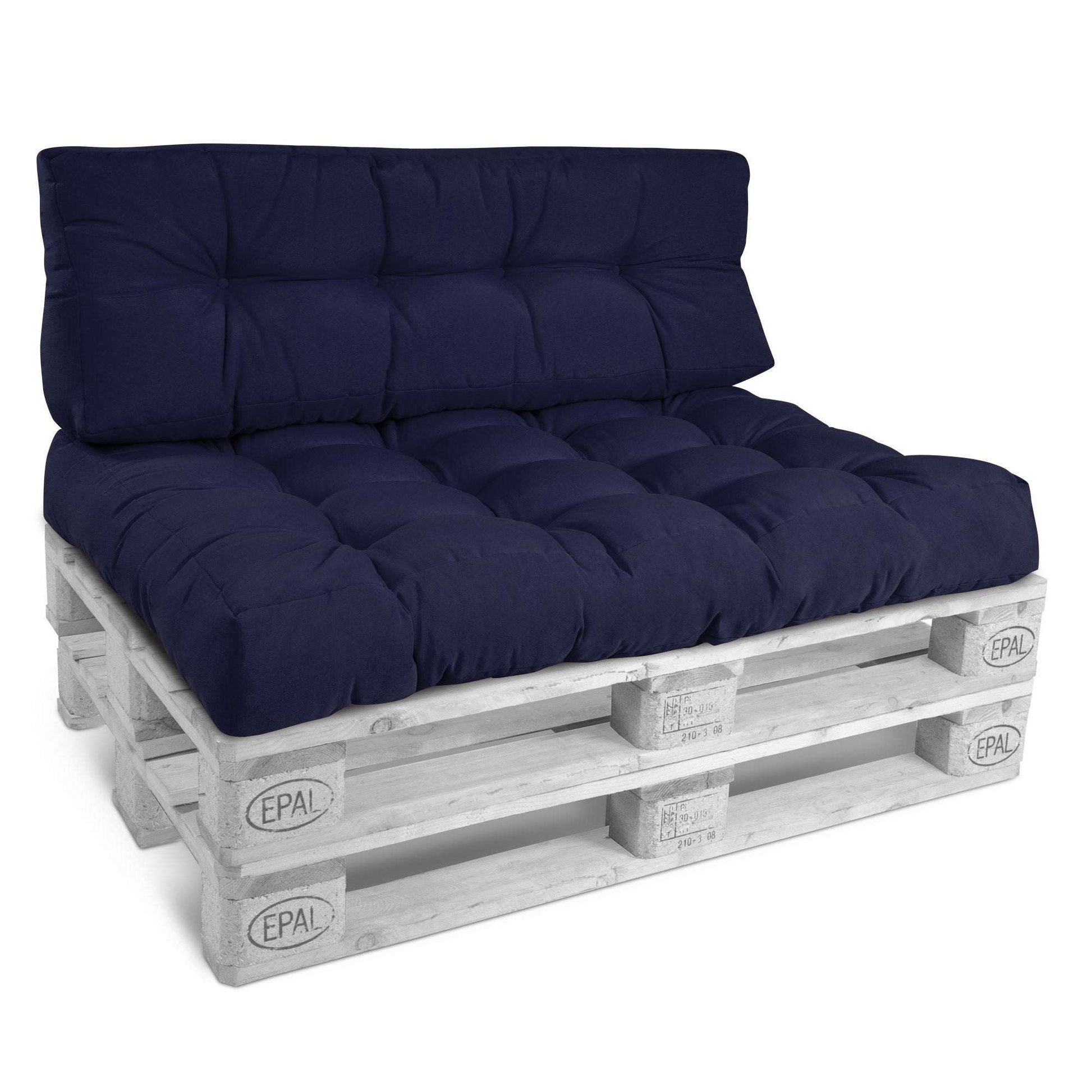 ECO Style Palettenkissen mit Rückenlehne – Hussen Discount
