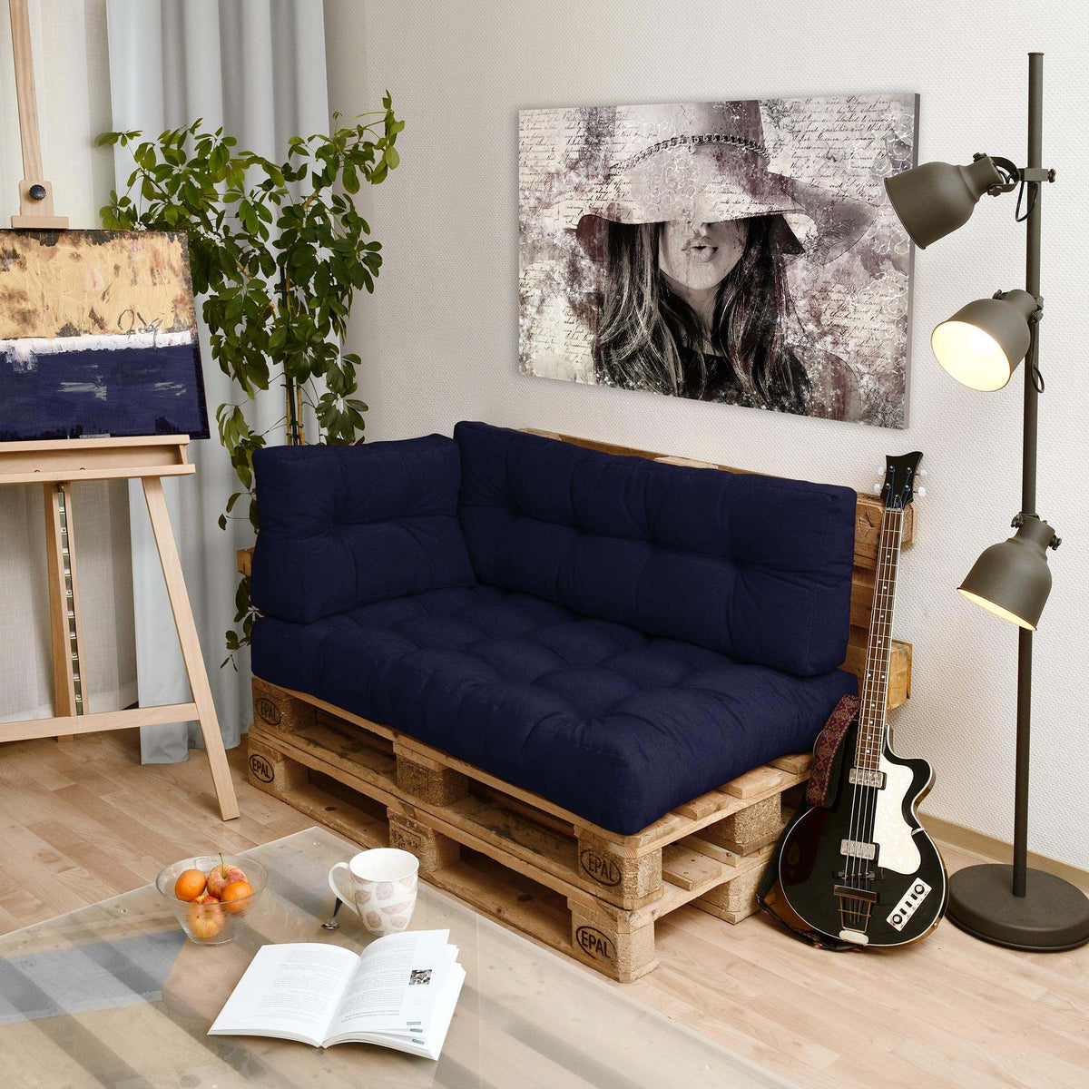ECO Style Palettenkissen mit Rückenlehne – Hussen Discount