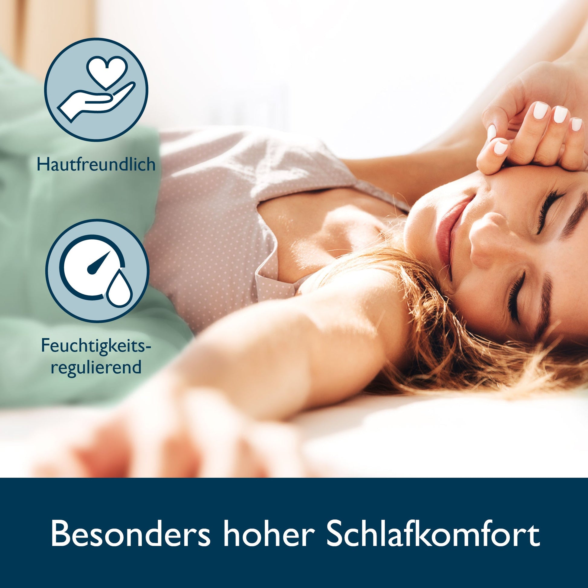4tlg. Set Beautissu Meline Seersucker Bettwäsche, hautfreundlich und feuchtigkeitsregulierend, besonders hoher Schlafkomfort.