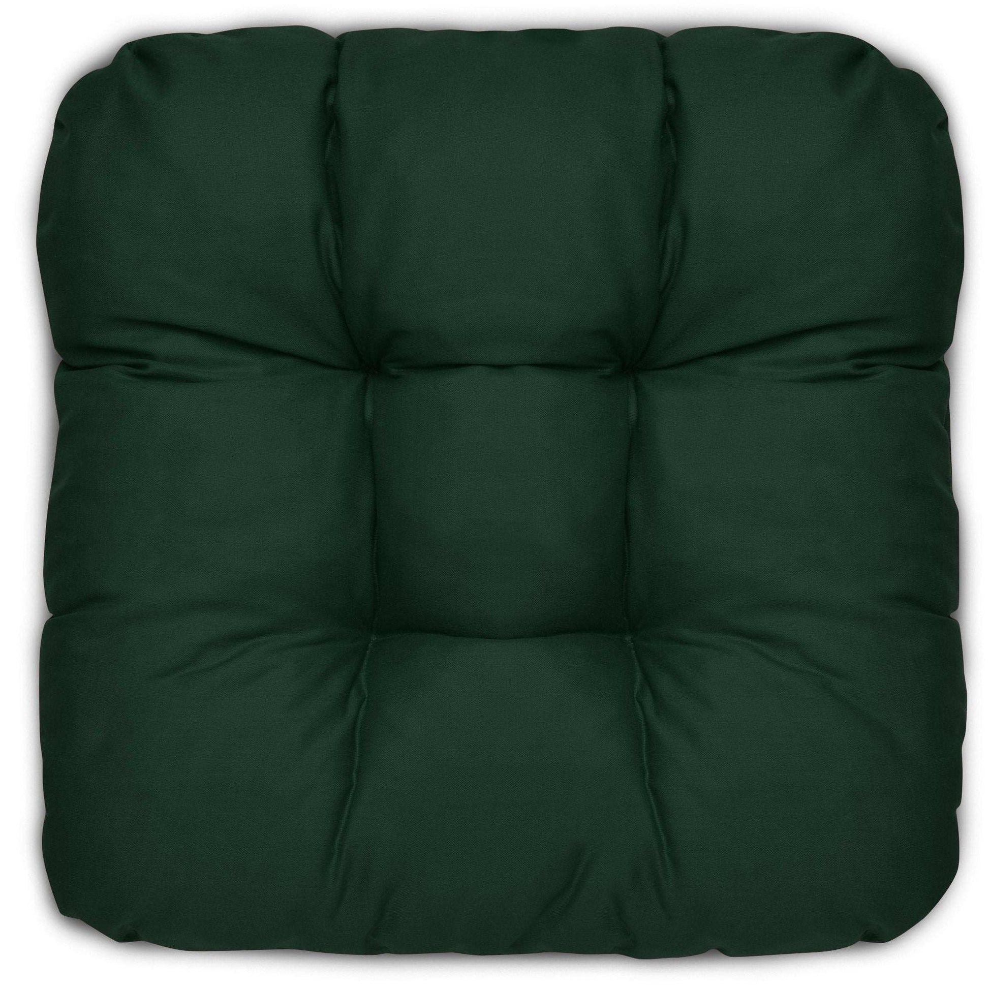 4er Set Beautissu Lisa Stuhlkissen 40x40cm dunkles Polsterkissen.