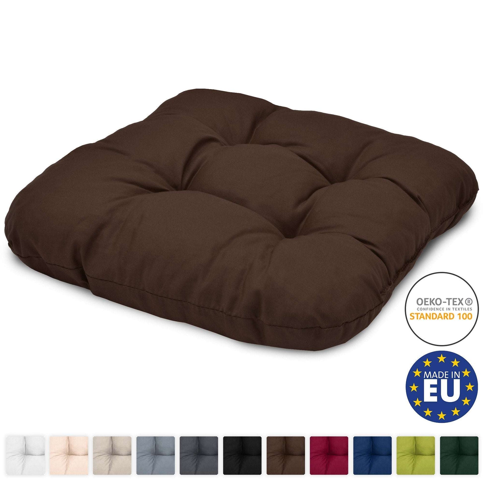 4-piece Beautissu Lisa cushion set, 40x40cm, various colors, Oeko-Tex certified, made in EU.