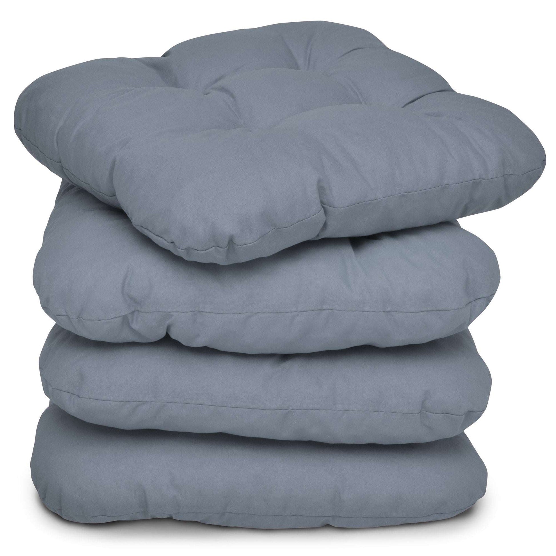 4-piece Beautissu Lisa cushion set, 40x40cm, various colors.