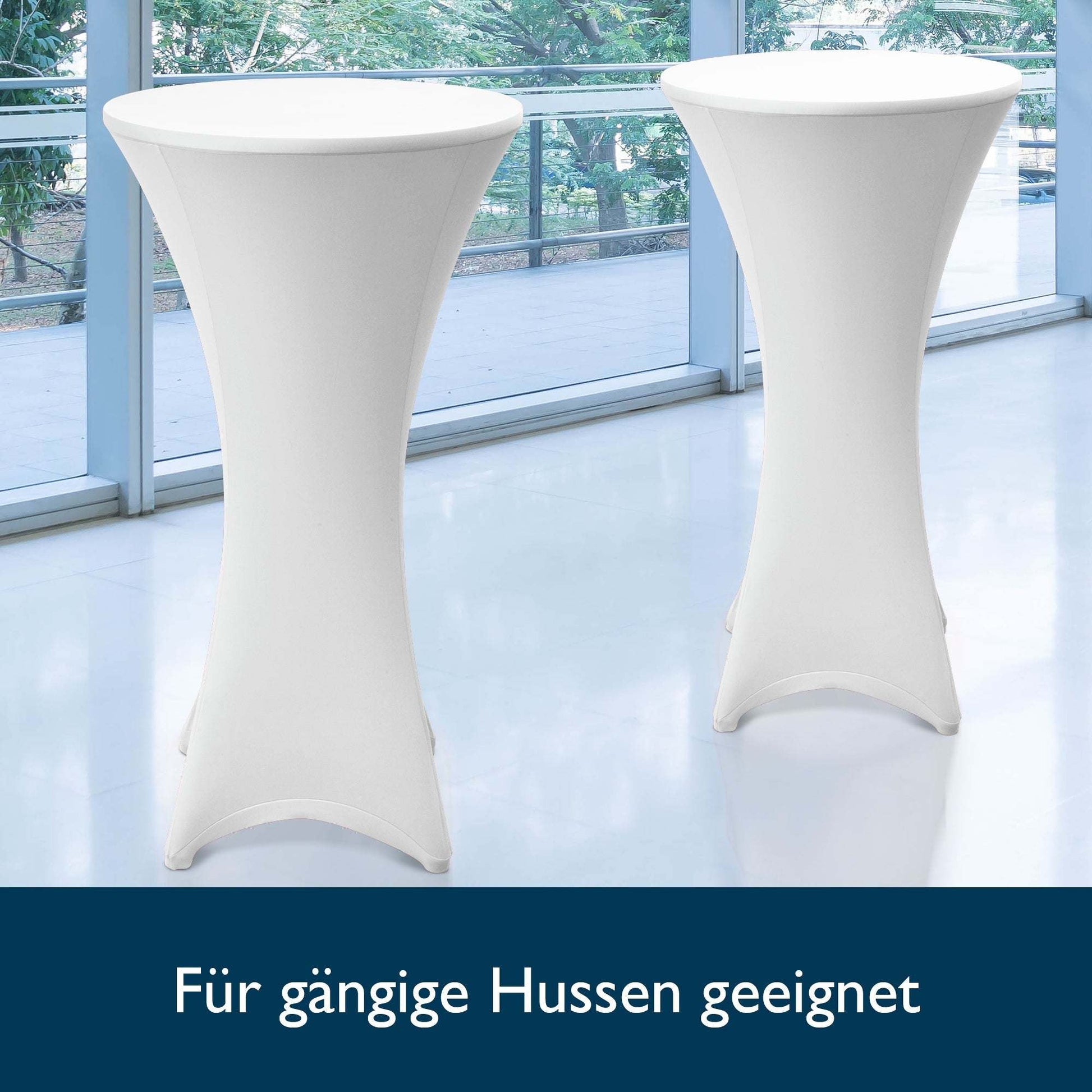Beautissu Stehtisch Sylt Ø70cm anthrazit, outdoor, wetterbeständig, Gastroqualität, Made in Germany, TÜV zertifiziert.
