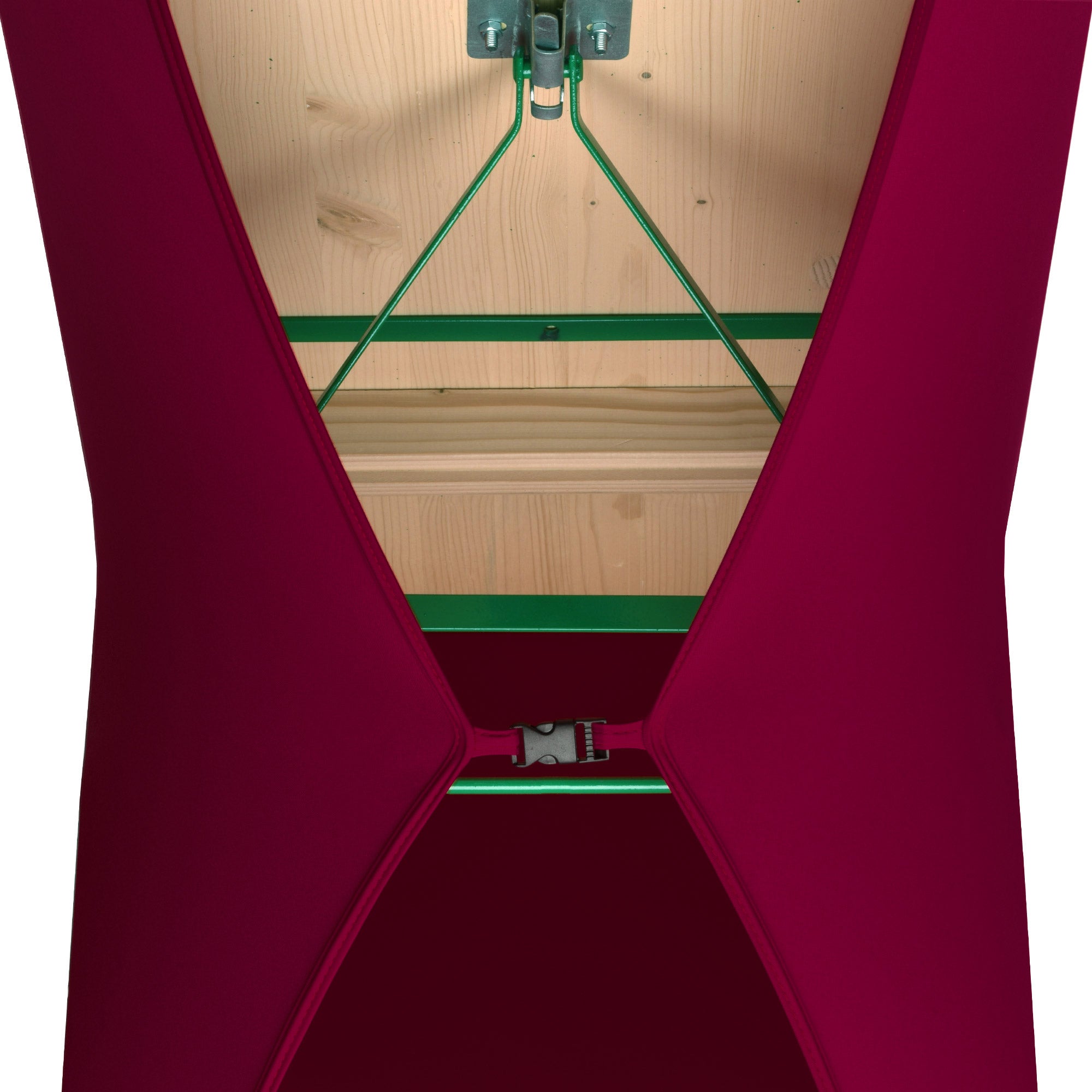 3er Set Beautissu Victoria stretch beer table cover in red, for garden parties and events.