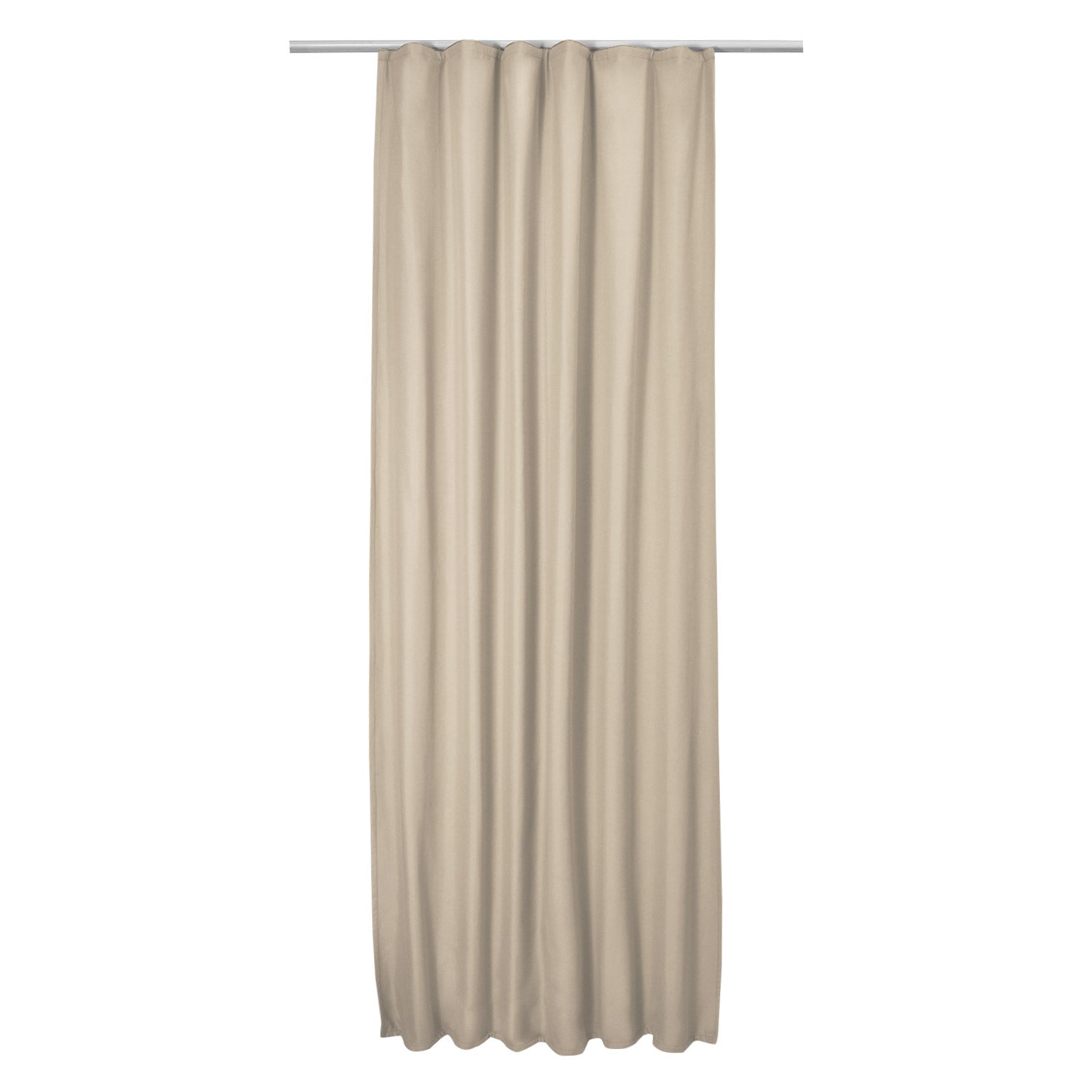 Beautissu Amelie Thermo curtains with universal tape and elegant drape.