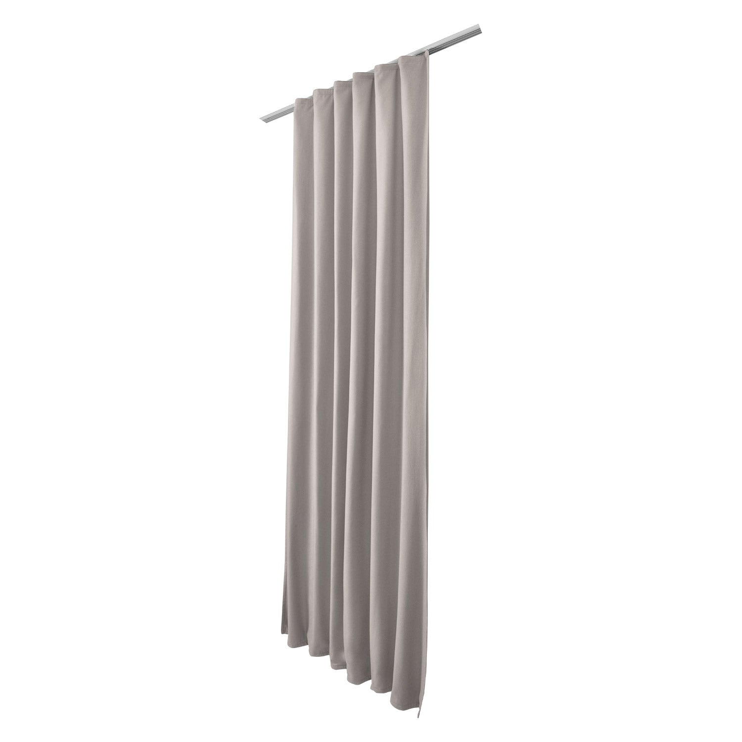 Beautissu Amelie Thermo Curtain Set with Kräuselband in diverse colors, featuring thermal insulation and stylish pleats.