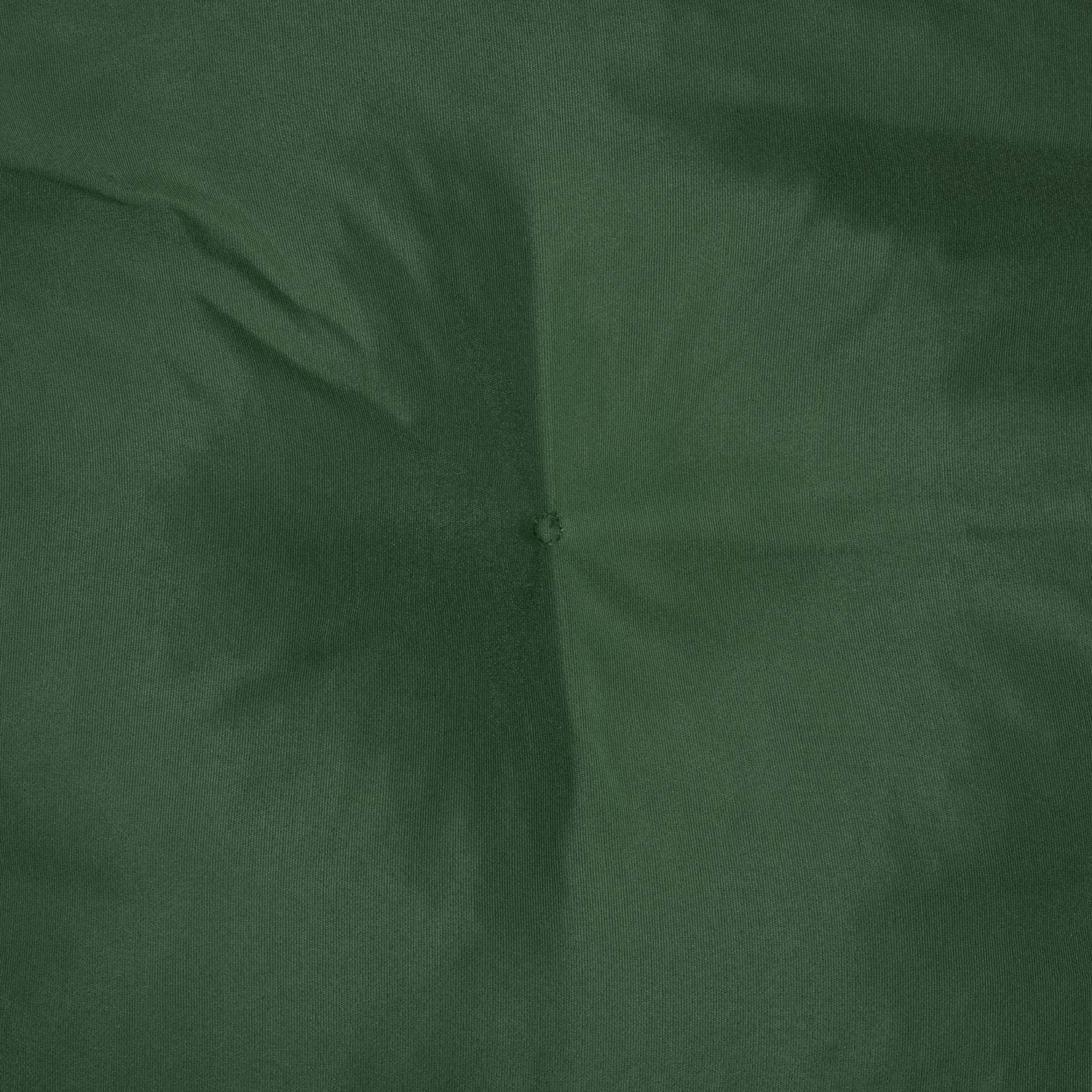 Beautissu Flair NL green garden chair cushion, 100x50x8 cm, featuring a soft, comfortable filling with securing ties.
