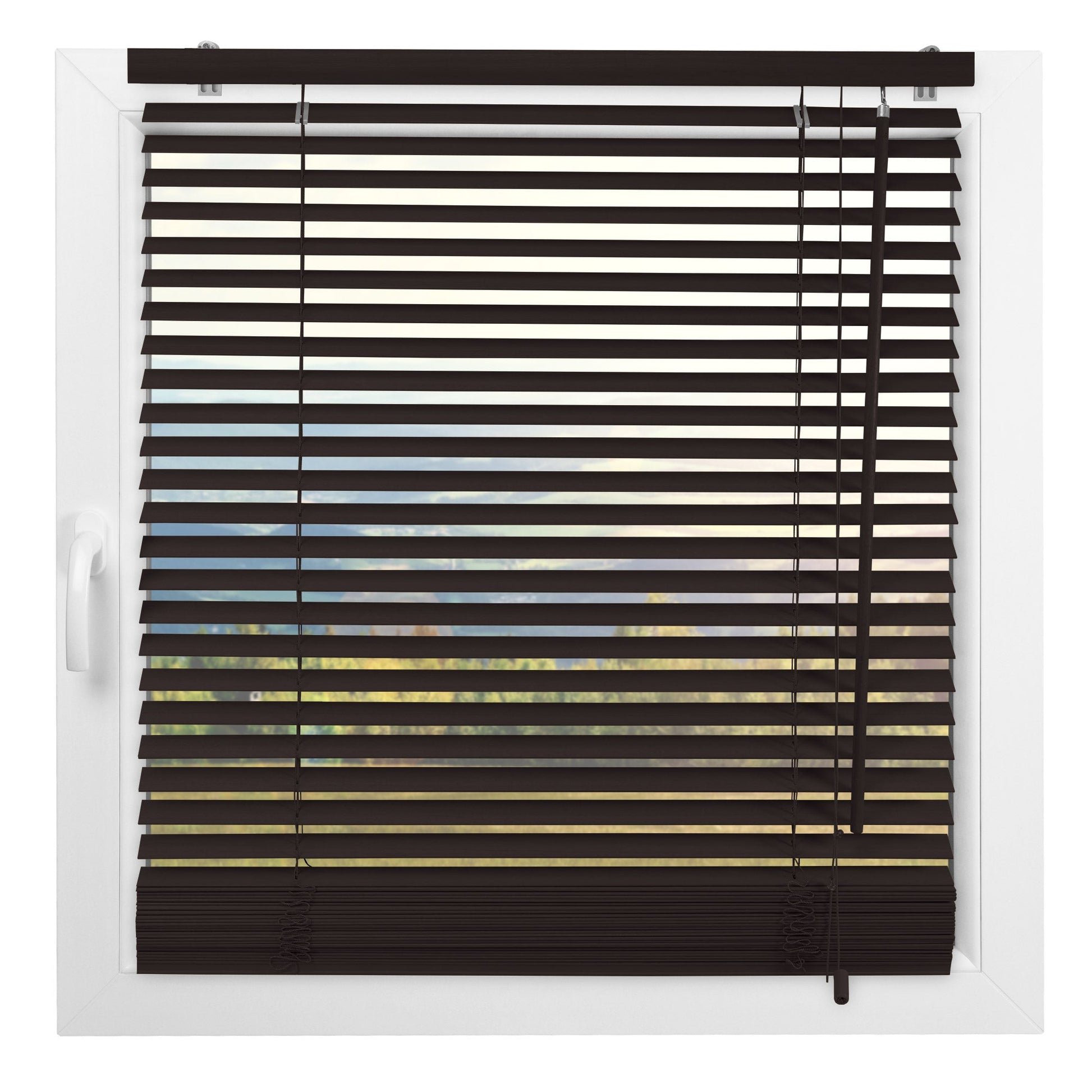 Sol Royal Holzjalousie JH3 in elegantem Design, passend für Fenster in diversen Farben und Größen.
