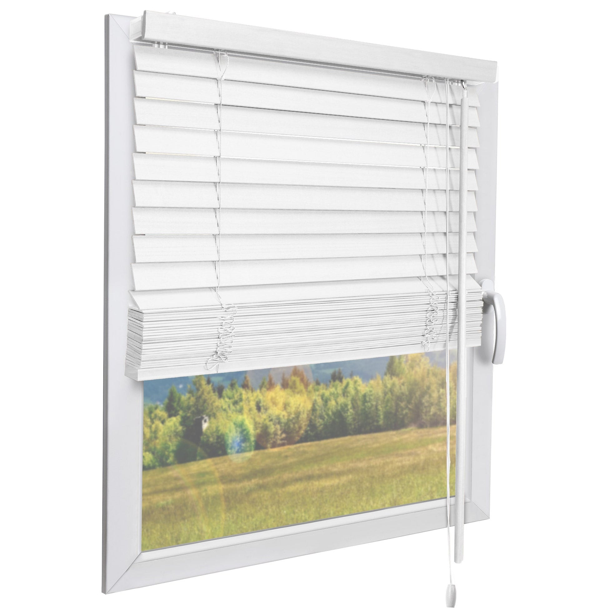 Wooden Venetian blinds for windows by Sol Royal, offering stylish design and adjustable light control with easy installation options.