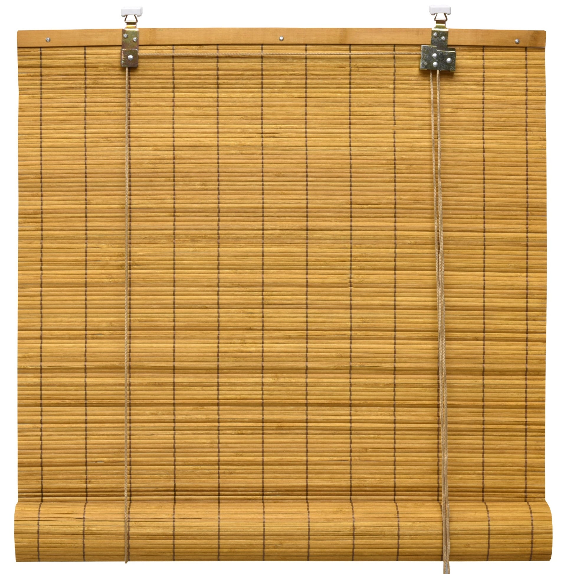 Sol Royal SolDecor B86 bamboo roll-up blind in natural wood, adjustable with safety features for home decor.