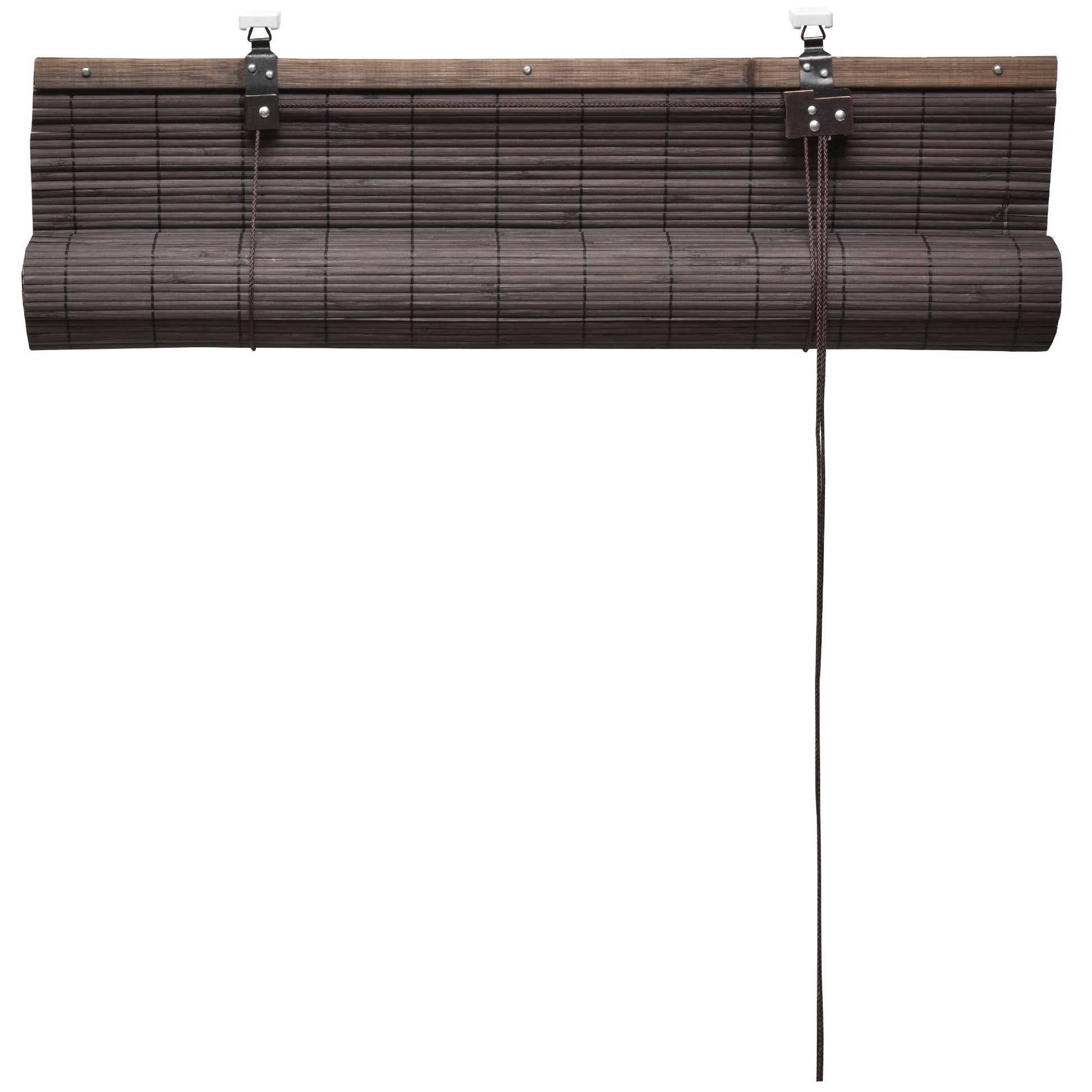 Sol Royal SolDecor B86 bamboo roll-up blind in various sizes and colors.