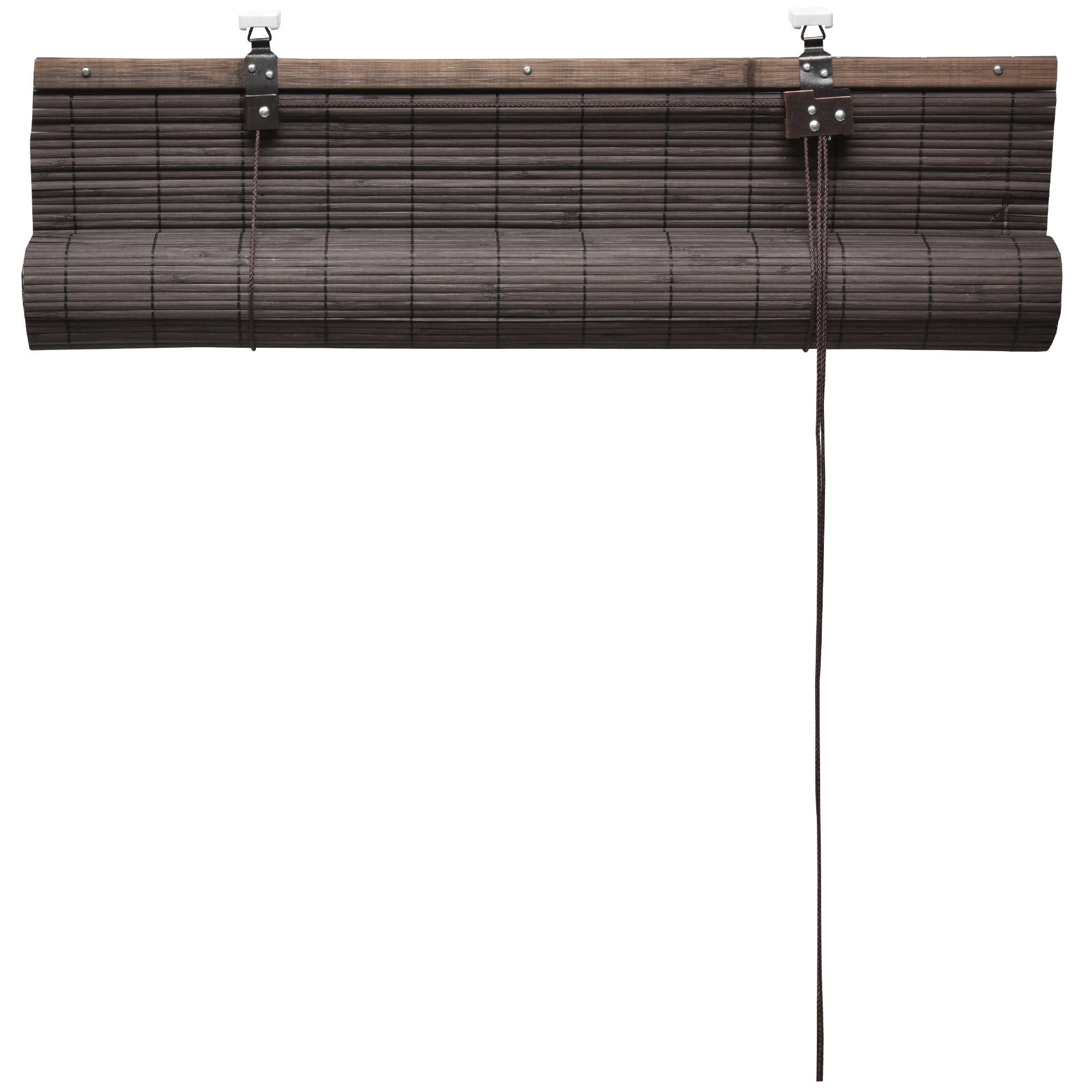 Sol Royal SolDecor B86 bamboo roll-up blind in various sizes and colors.