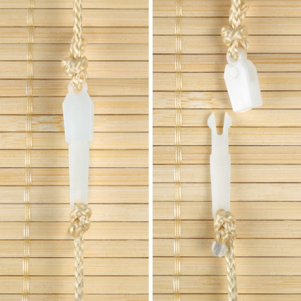 Bambusrollo SolDecor B86 von Sol Royal mit Sicherheitsclips und Zugschnur.